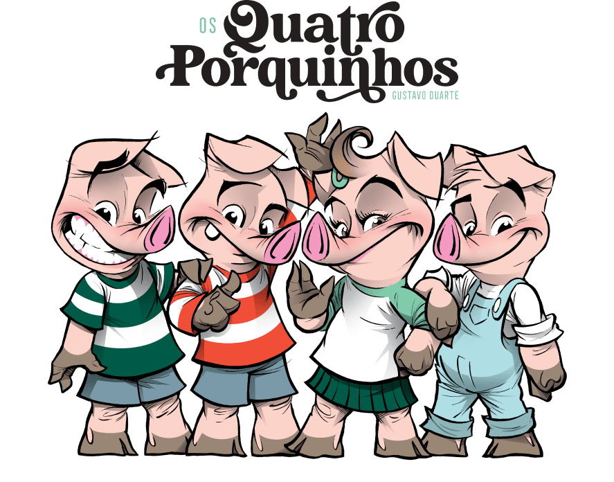 Os Quatro Porquinhos